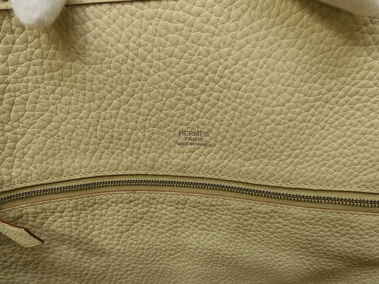 Hermes Victoria Cabas 35 Togo Parsimon Men's Tote Bag Like New @□K 8