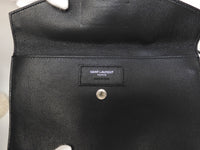 サンローラン テディ YSL ファー白黒星 巾着ショルダーバッグ 未使用@ 57