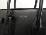 サンローラン サックドジュール YSL レザー黒 トートバッグ ハンドバッグ 美品@ 72
