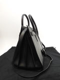 サンローラン サックドジュール YSL レザー黒 トートバッグ ハンドバッグ 美品@ 72