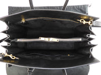 サンローラン サックドジュール YSL レザー黒 トートバッグ ハンドバッグ 美品@ 72