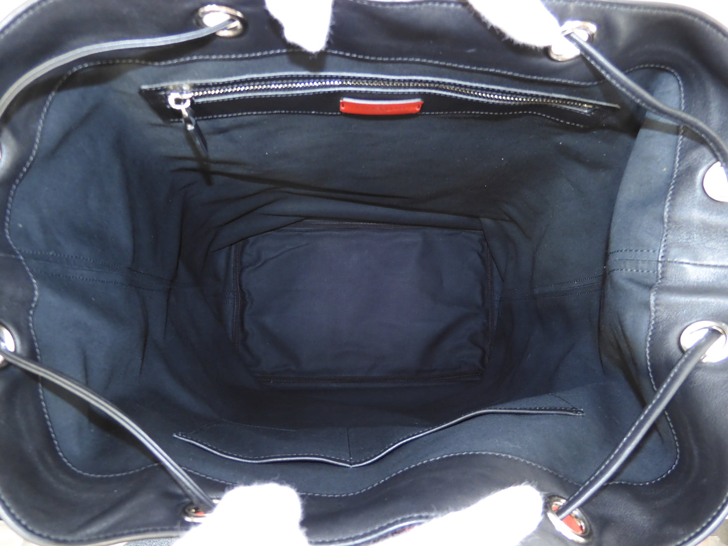 Valentino men's tote bag VLTN leather black handbag with s very good condition @ 10