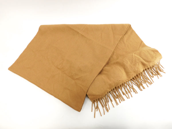 フェンディ マフラー カシミア100%茶 ミンク花飾り付 ショール 美品@ –