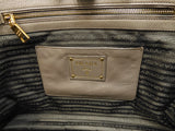 Prada shoulder strap handbag men's leather ash tote bag @85M