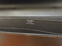 エルメス ケリーデペッシュ38 エプソン/エタン シルバー金具 ブリーフケース@□I