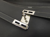 エルメス ケリーデペッシュ38 エプソン/エタン シルバー金具 ブリーフケース@□I