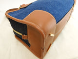 Loewe Amazona 28 Anagram Denim Blue Handbag Gold Hardware Extreme Good Condition @261611