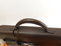 エルメス ケリーデペッシュ34 エプソン焦茶 シルバー金具 ブリーフケース@□I