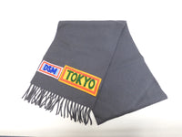 フェンディ マフラー ウール100%灰 ボキャブラリー ネックウォーマー 極美品@ 1