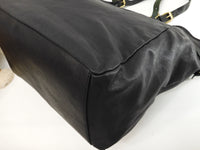Givenchy shoulder bag men's leather black tote bag unicorn emblem @3A0097