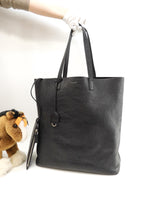 サンローラン トートバッグ YSL クロコ型押レザー黒 ショルダーバッグ メンズ@ 71