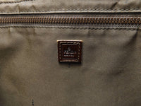 Fendi Tote Bag FF Zucca Green Black Vintage Handbag Popular @ 2