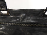 Bottega Veneta Tote Bag Intrecciato Leather Black Men's Handbag @B01029810J