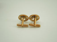 Gucci Cufflinks Au750 Gold Blue Line Horse Vintage 16.3g Super Rare @ 1