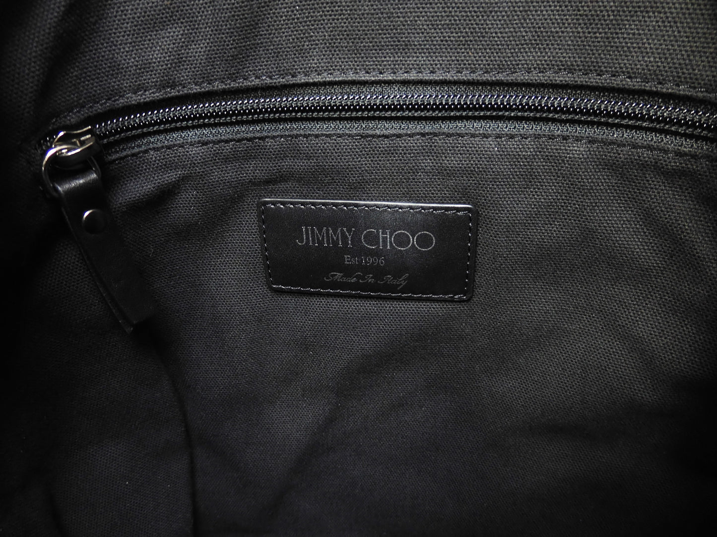 Jimmy Choo Fitzroy S backpack star studs leather black rucksack good condition @PDC2CB