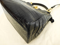 Crocodile handbag Fendi Black in Crocodile - 7534607