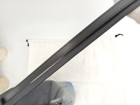 セリーヌ カバスモール レザー 灰青 ポシェット トートバッグ ハンドバッグ@U-CU-1107