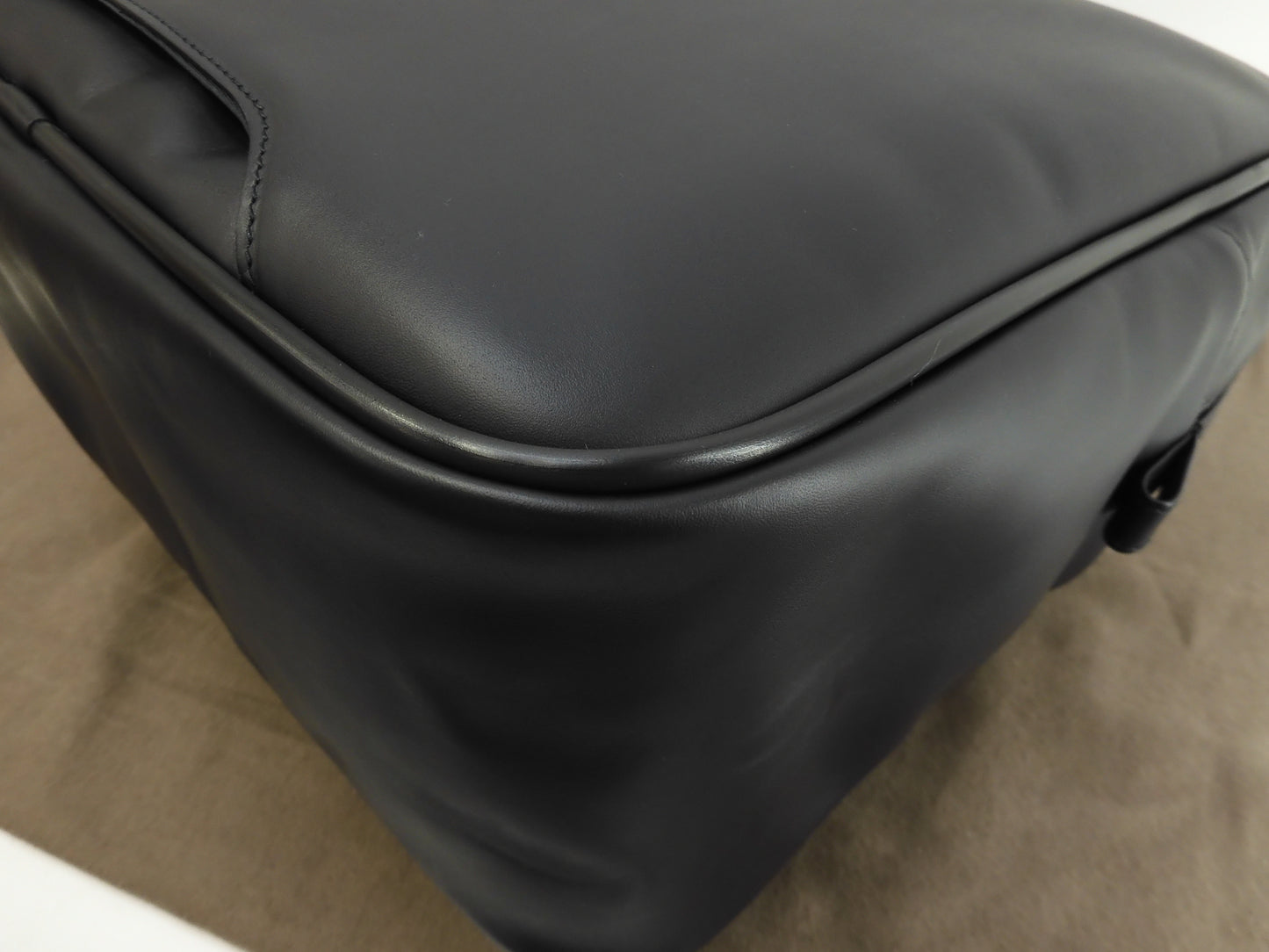 Bottega Veneta Briefcase Intrecciato Leather Black Travel Bag New @B08476164J