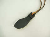 Hermes Bag Charm Oran Nano Etoupe Black Strap Accessory Brand New @ 1