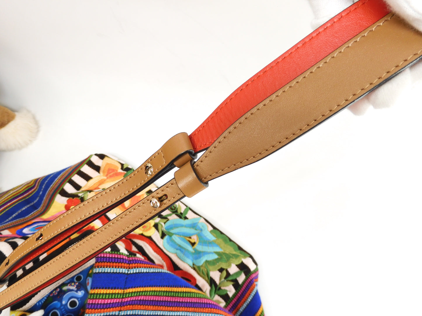 クリスチャンルブタン トートバッグ Mexicaba s付ハンドバッグ大 限定 美品@ 1