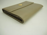 Versace 3-fold wallet Medusa leather ash medium wallet rare @ 3