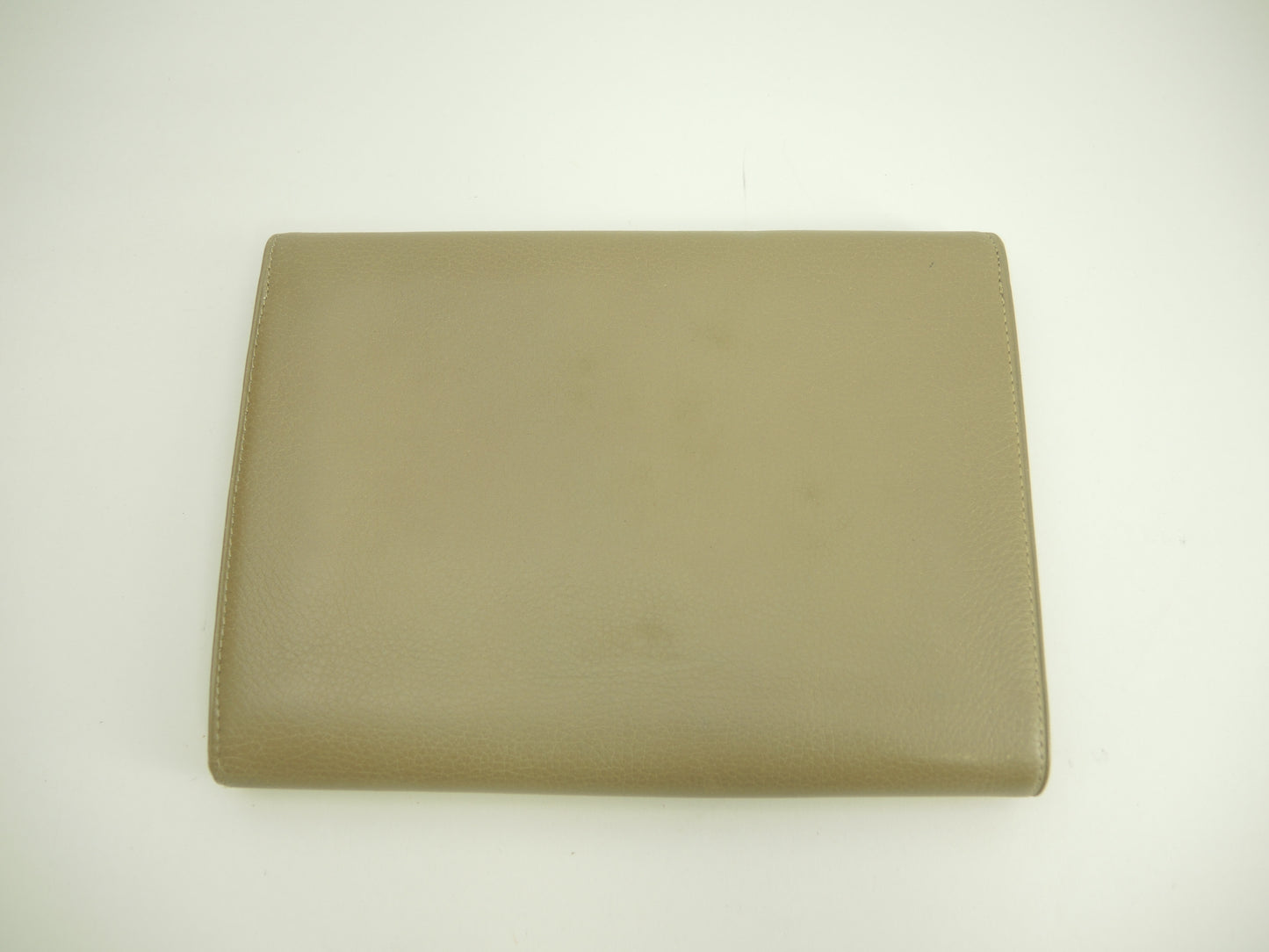 ヴェルサーチ 3折財布 メドゥーサ レザー灰 ミディアムウォレット レア@ 3