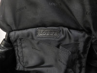 ロエベ ハンドバッグ ナッパアイレ レザー黒 ゴールド金具 ミニトートバッグ@050810