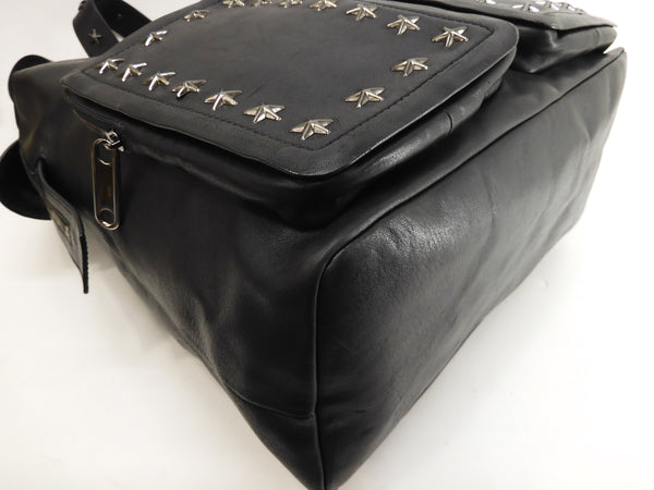 Jimmy choo leather backpack clearance