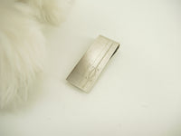 Cartier Money Clip Must Do Silver Bill Holder Used @ 2