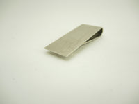 Cartier Money Clip Must Do Silver Bill Holder Used @ 2