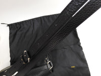 フェンディ ポシェット セレリアレザー 黒 クロスボディバッグ レア 美品@ 7