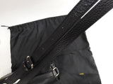 フェンディ ポシェット セレリアレザー 黒 クロスボディバッグ レア 美品@ 7